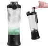 Portable 600ML Sports Shaker Cup with Juicer Function for Fresh Juice