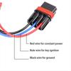 N27R 6 Pack Pulse Power Plug Connectors for Polaris Pulse Bar Wiring Harness for RZR General XP 1000 2018-2025