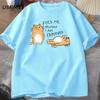T-shirts Men Women Fuuny Cat Lovely Print T Shirt Summer Cotton Men's T-shirts Casual Harajuku Oversized Male Clothing Tees