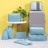 Travel Organizer Bag Set: 8-Piece Portable Suitcase Storage & Clothes Pouches - Large Capacity, Classified Organizers