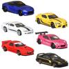 Hot Wheels Streets of Japan Multi Pack 6 Vehicles Vehicle Toy Mini Car 3 Years Old and Up Multi HRX54