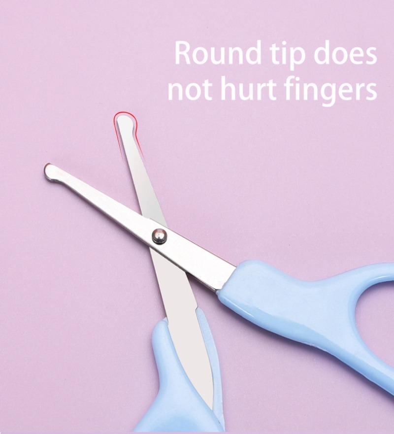 6-teiliges/Set Babypflegeprodukte-Set, Babykamm, Bürste, Schere, Pflegeset, Babypflege