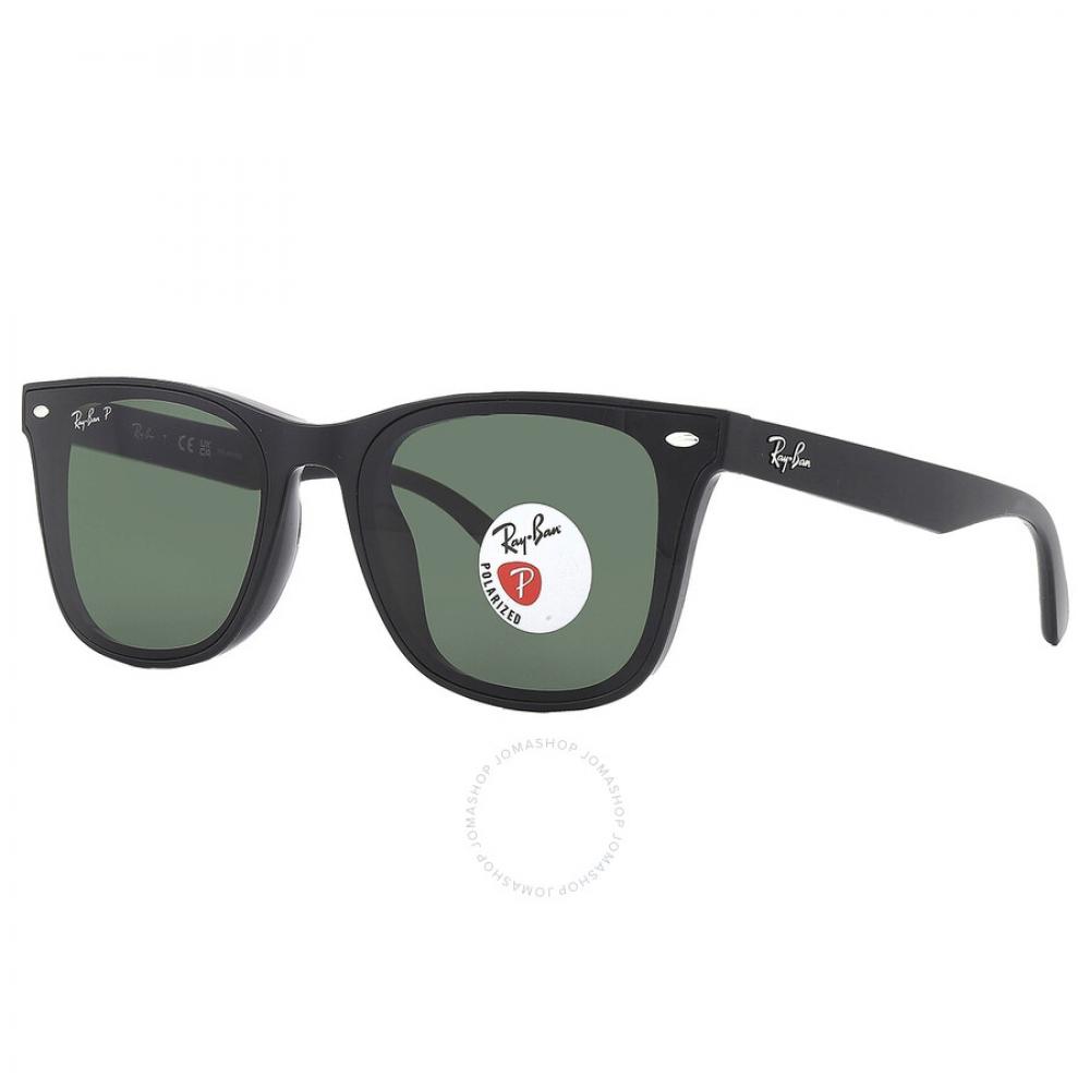 Ray Ban Polarized Dark Green Square Unisex Sunglasses Rb4420 601 9a 65