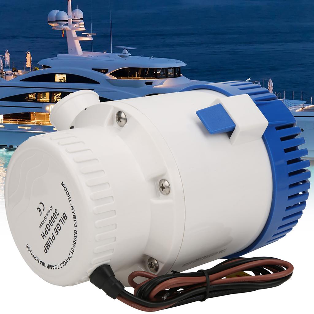 CH8028 24V Large Horizontal Yacht Automatic Submersible Boat Bilge Water Pump