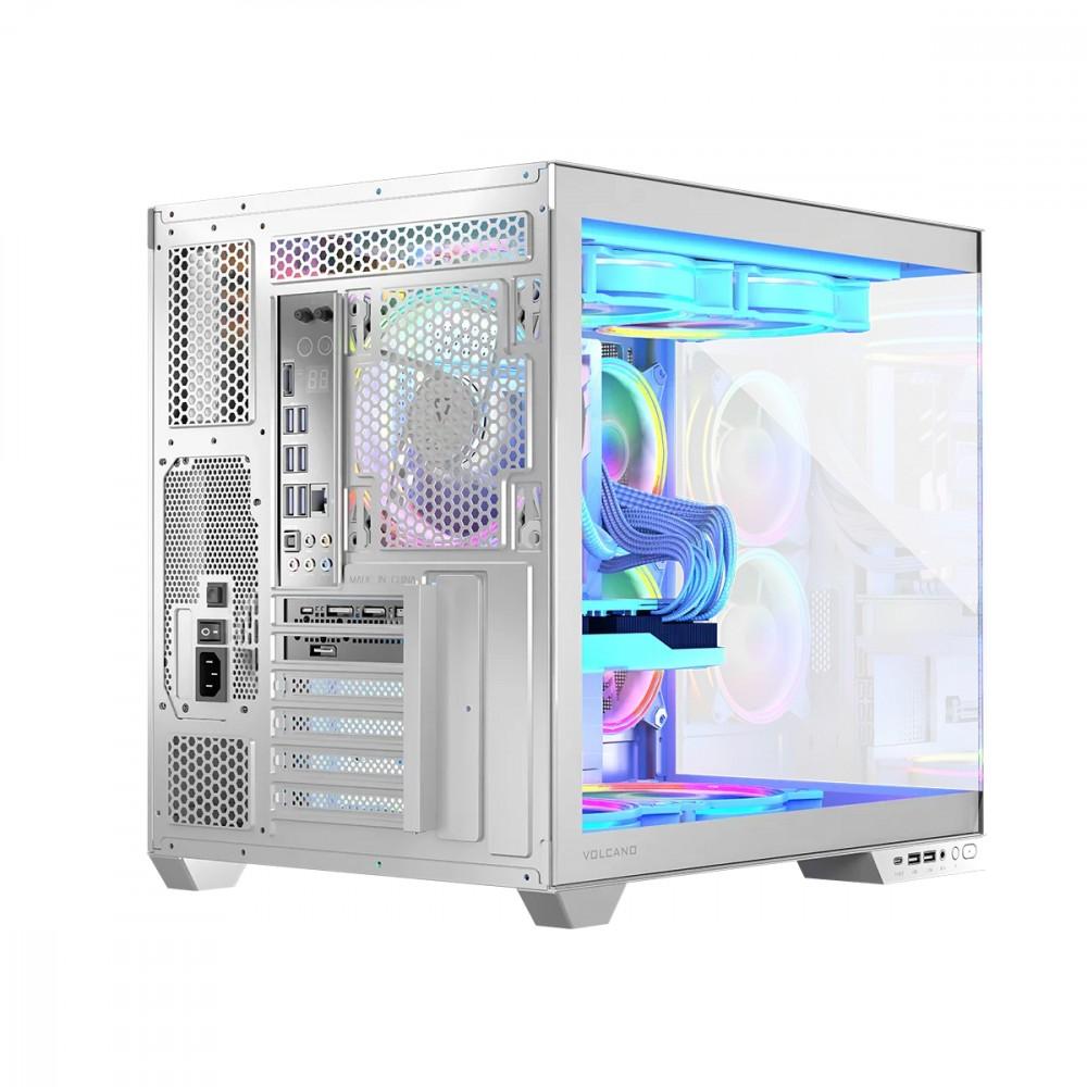 Computer Case Volcano Panorama APEX ARGB 7F MIDI White
