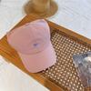 Love embroidery half-empty top baseball cap female summer student college wind can tie ponytail cap versatile sun hat