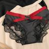 Girls Spring and Summer Thin New Sexy Lace Bow Triangle Underwear Einson