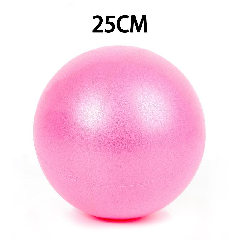 25cm Yoga Ball Exercise Gymnastic Fitness Pilates Ball Balance Exercise Gym Fitness Yoga Ball Indoor Training Yoga Ball Core