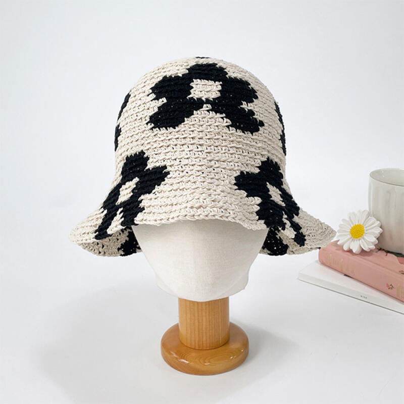 Женская Китч-Летняя Цветочная Ручная Работа Шляпа C6949_Blue