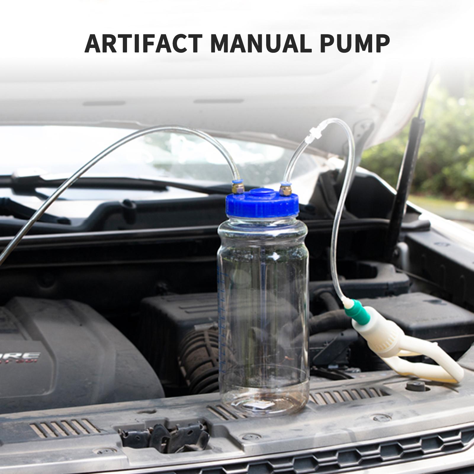 1pcs 2L Car Oil Change Machine Artifact Manual Pump Suction Oil Pump Artifact Vacuum Pump Vacuum Pump Maintenance Tool