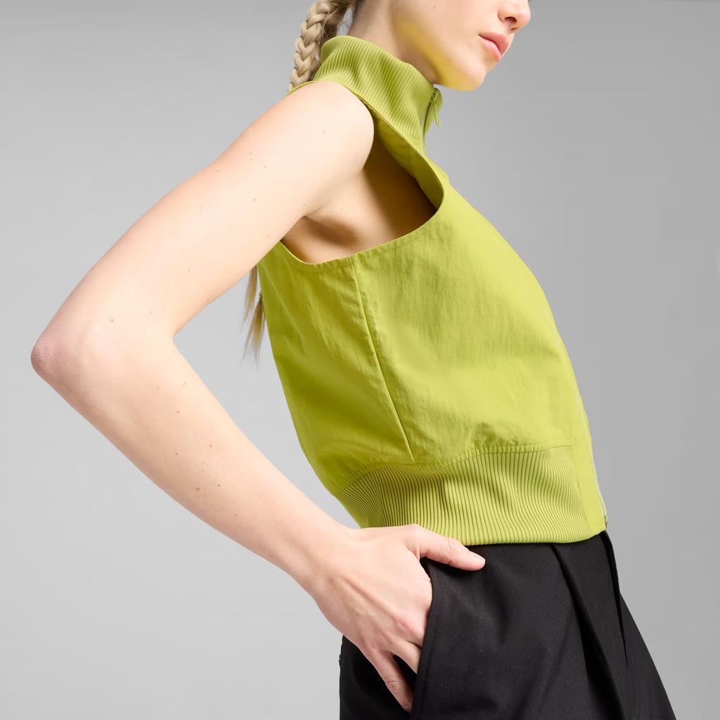 Puma Dare To Fashionable Comfortable Versatile Soft Sports Vest Women Tops Seaweed 629828-35