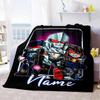 Love Transformers (20) Customize Your Name Blanket Cozy Personalized Blanket Soft & Cozy Great for Home Decor Chair Picnics Living Room