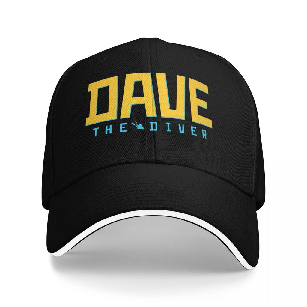 Baseballkappen Dave The Diver Logo Personalisierbar Damen Herren Sport Sommerkappen