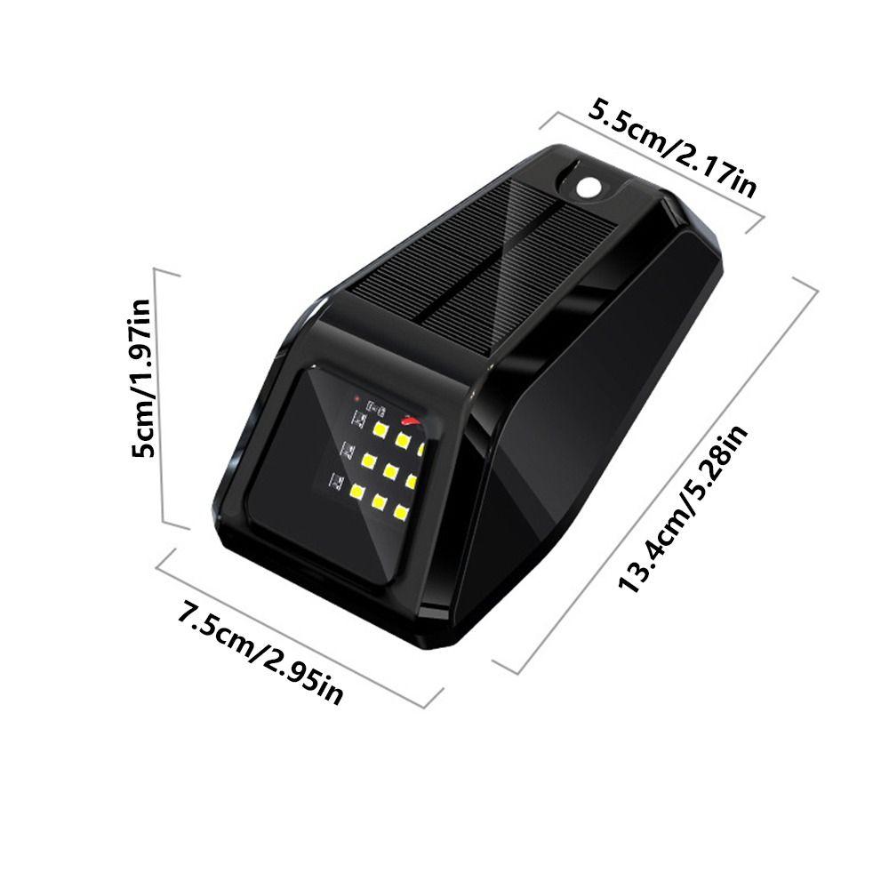 Reusable Solar Powered Cab Lights Wear Resist Truck Pickup Warning Lamp Flashing Signal Lamp SUV