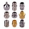 9pcs Airbrush Adapter Kit Multi Size Fitting Connector Set for Airbrush Air Hose Compatible with Badger Paasche Airbrush