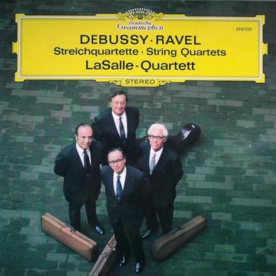 LP Record CLAUDE DEBUSSY MAURICE RAVEL LA String Quartets 2530235 Deutsche Grammo Germany Classical Used