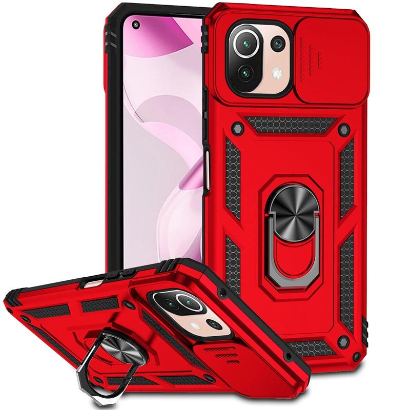 Pro Xiaomi Mi 11 Lite Pouzdro Magnetický Držák Prsten Brnění Nárazuvzdorné Funda Pro Mi11 Lite 5G NE Mi 11 Light 11Lite Lesn Ochranný Kryt