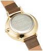 [Fieldwork] Watch Analog Simple Gold Leather Strap JN001-5 Women's Brown