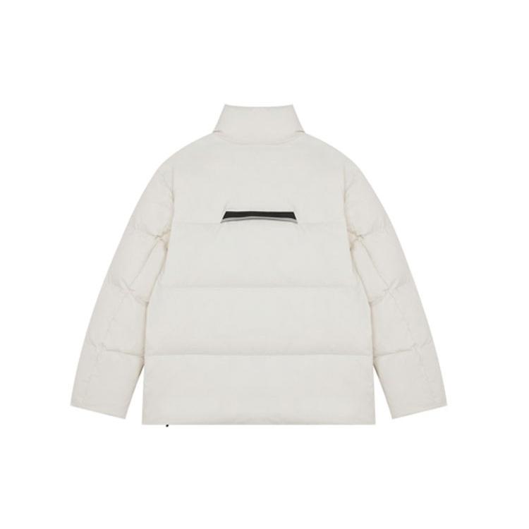 New Balance Short Down Jacket Asia Sizing 'White' Unisex 5PB43053-CRE