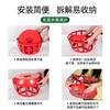 Chicken Feeder Opening Poultry Feeding Trough for Feed Durable Food Container for Chickens and Poultry