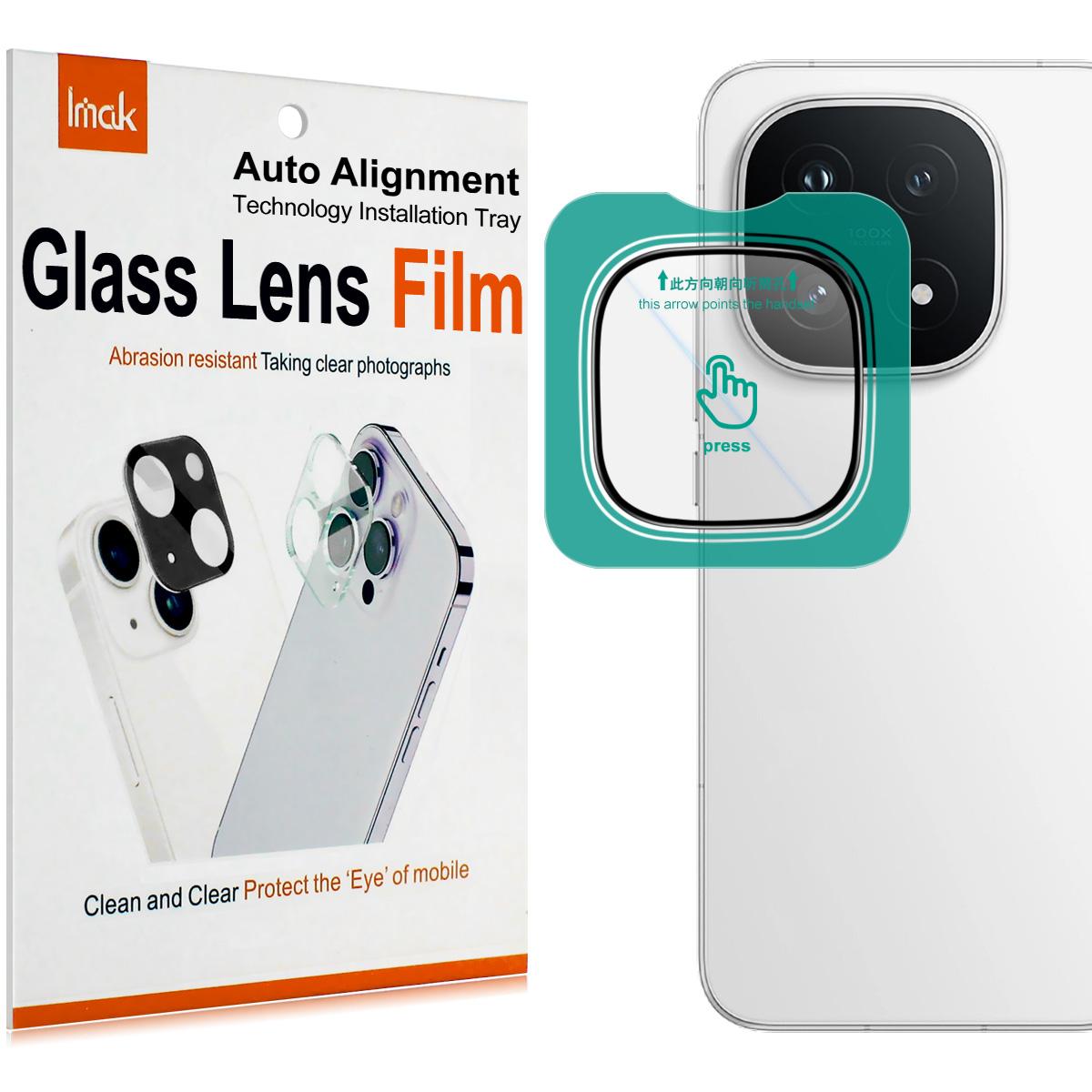 

Для iQOO 15 5G Скло IMAK Скло високої чіткості Плівка для лінз Версія з самопозиціонуванням iQOO 15 5G