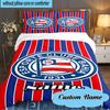 Custom Name Esporte Clube Bahia Crest Bedding Set 3pcs, Bedding Set Including 1pc Duvet Cover And 2pcs Pillowcases for Bedroom, Dormitory Gift
