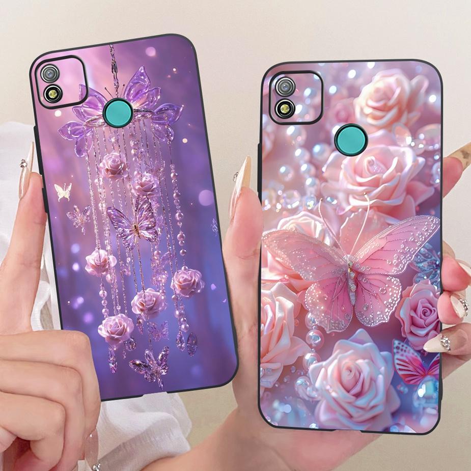 For Tecno Pop 4 Case BC2c BC1s New Luxury Painted Cover Soft Silicone Case For Tecno Pop 5 BD2 BD2p BD3 BD1 BD2d Pop4 Pop5 Shell