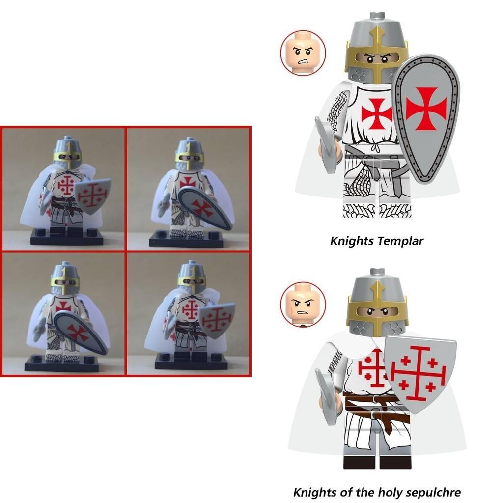 Roman Soldier Spartan Female Warrior Temple Knight Figure X0316 Building Blocks Toy Set For Export Diy Abs Plastic