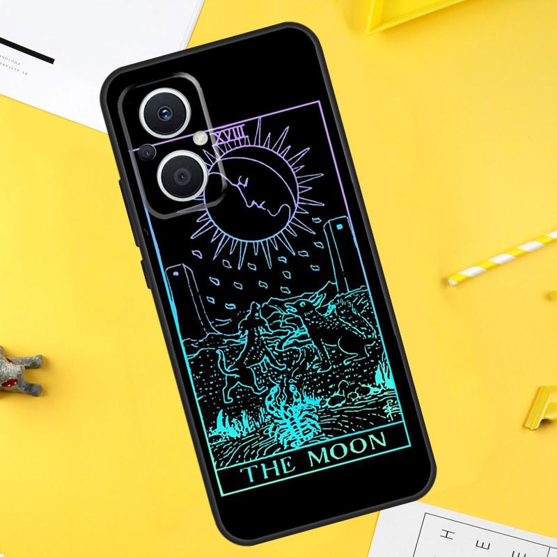 Tarot Moon For OPPO Reno 10 11 12 13 14 Pro 7 8 Lite 8T 11F 12F 13F 14F OPPO Find X8 X5 X6 X9 Pro Case