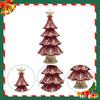 Xmas Tree Figurine Resin Christmas Tree Ornament Xmas Tabletop Centerpieces