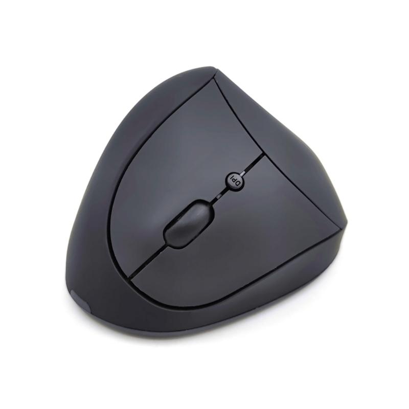 

Эргономичная мышь для левой руки, беспроводная вертикальная мышь 2,4G для левшей, эргономичная мышь с 3 регулируемыми точками на дюйм, 1200 1600 Wireless чёрный