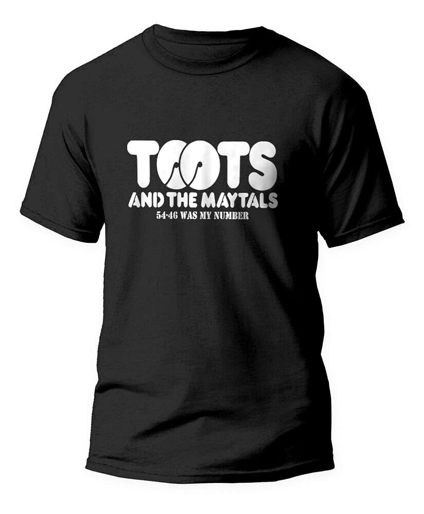 New Mens Toots and The MAYTALS T-Shirt SKA Music Band 1960s Retro Tee 4XL чёрный