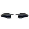 Decorazione Adesiva Specchietto Retrovisore Nero Lucido Guscio Specchietto Retrovisore con Motivo in Carbonio per Volkswagen VW Golf 8 Pro