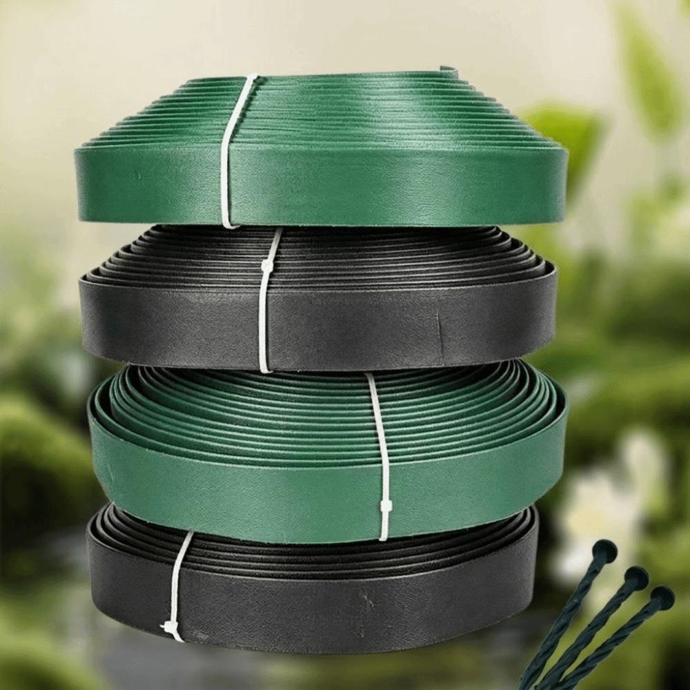 Heavy Duty Garden Barrier Easy Install 4/8/12/15cm Landscape Edging Kit Weather Resistant 10M Garden Edge Border
