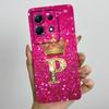 Dla Infinix Note 30 4G 5G Note30 Pro VIP 30i Modne Etui na Telefon z Inicjałami dla Pary Miękki Silikon TPU Osłona Ochronna na Obiektyw