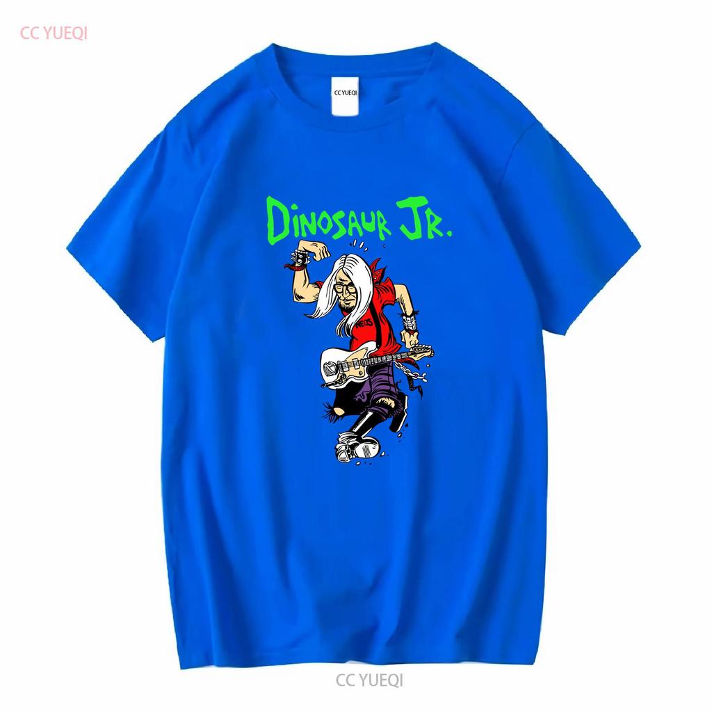 Dinosaur Jr Band Concert Purple T Shirt Cotton For QX332 Long or Short Sleeves Vintage Washed Streetwear Stretched Stylish