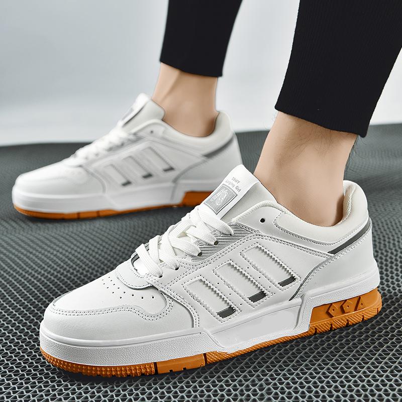 New Lace-up Breathable Sports Casual Shoes for Women Classic Low Top Student Round Head Non-slip Shoes for Men