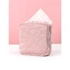 Minimalist Multi-Function Storage Bag, Multi-Function Sanitary Napkin Storage Bag, Small Square Bag, Japanese Sweet Corduroy Square Cosmetic Wash Bag