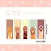 12 Pcs Style Magnetic Bookmarks with Various Patterns Magnetic Reading Bookmarks  Page Clipping Marker