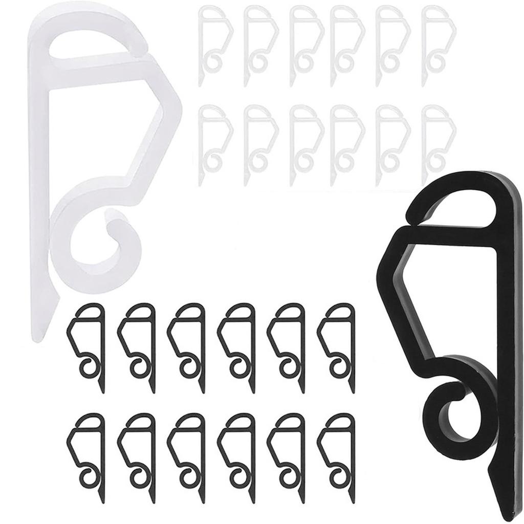 ABHU Christmas Light Clip Outdoor Gutter Hook Outdoor Light Clip Holiday Light Clip For Decoration