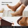 HLA Men's Mid-Tube High-Cotton Antibacterial Deodorizing Socks (5-Pair Pack)