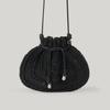 [30% Coupon for Two Days Only]_ORB CROCHET BAG (SOFT BLACK)