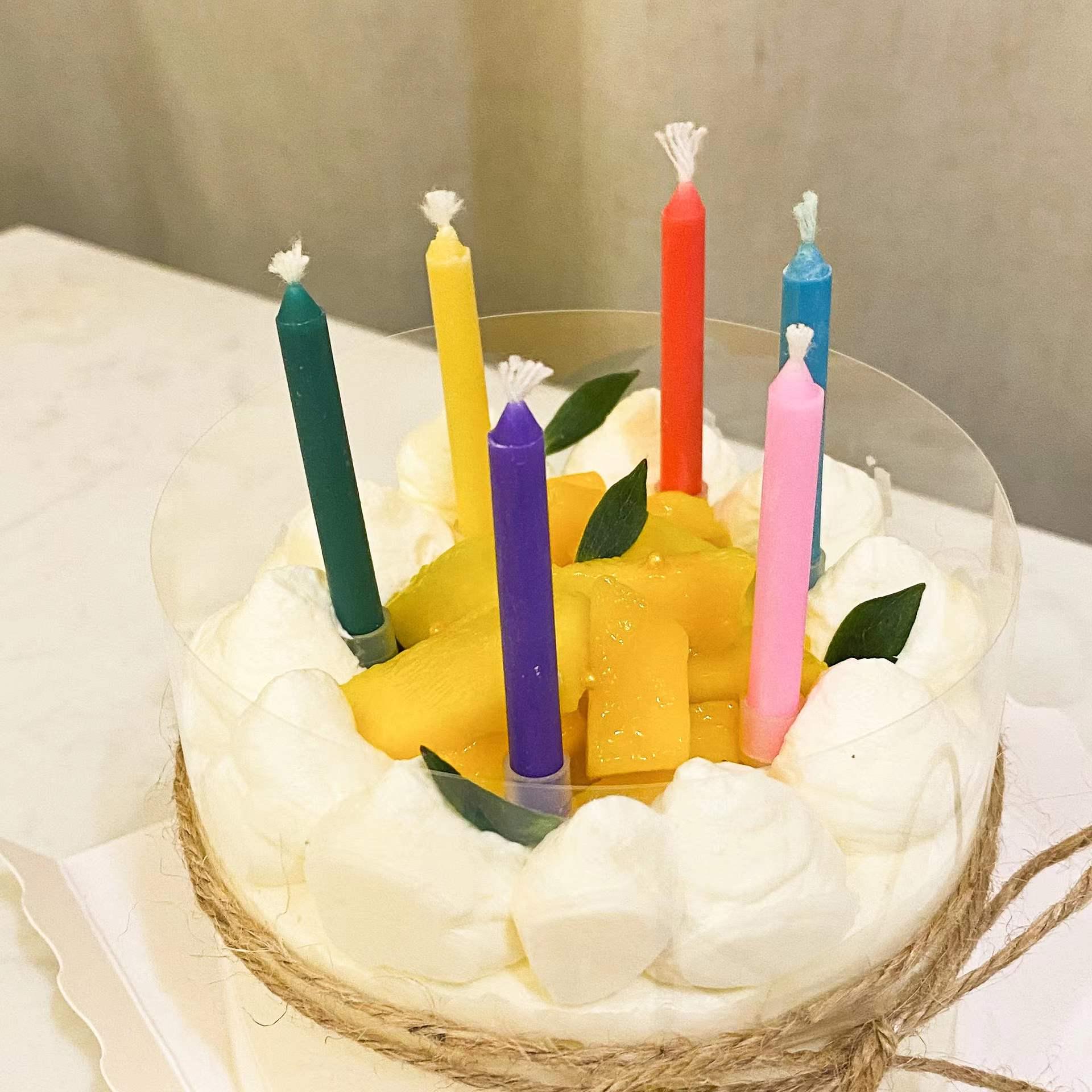 

Korean Color-Changing Glowing Birthday Cake Flame Candles for Party Atmosphere