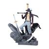 14CM One Piece Anime Figures, Dracule Mihawk, Top Decisive Battle Action Figure, PVC Toy Model,
