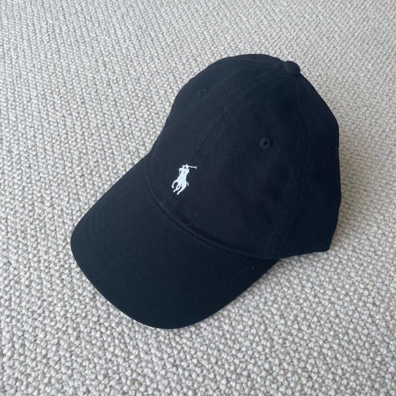 100% Bawełniana Czapka Baseballowa z Daszkiem Ruff Duck Tongue dla Mężczyzn i Kobiet - Czarna z Czerwoną Metką