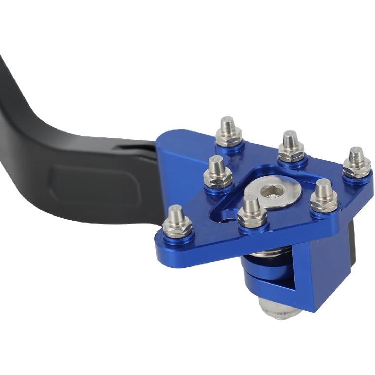 CHANGCHENG Motorcycle Brake Foot Pedal Lever Brake Pedal Folding Tip Aluminum CNC for TTR230 2005-2025 Dirt Bike Blue