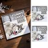 Family Daily Appointment Tracker Funny Dogs 2027 Wall Calendar, Jan To Dec 12 Month 2025 Hanging Calendar Planner with Thick Paper for Home