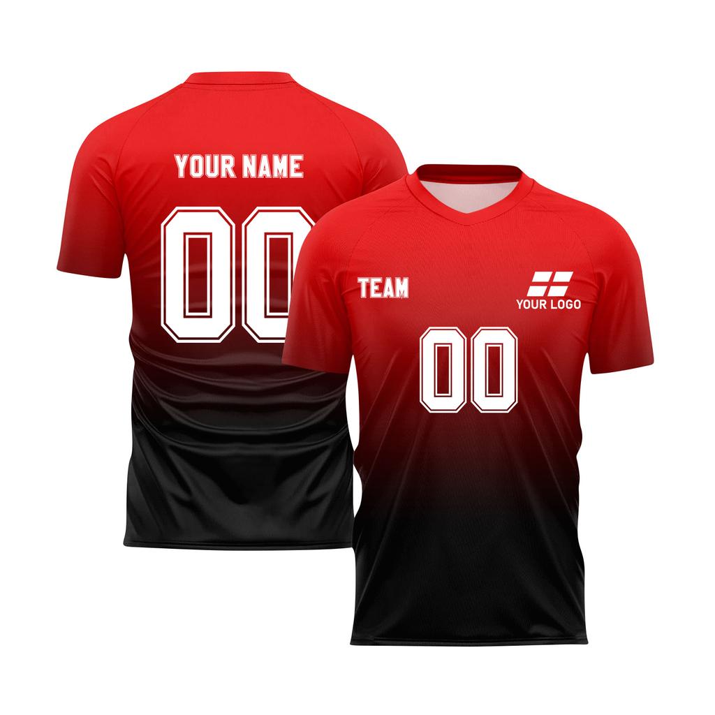 Personalised Tops Shirts Mens Girls With Name Number Custom Football Jerseys For Boys Training Suit
