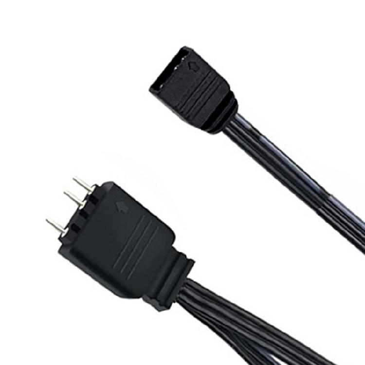 ARGB Controller Cable 5V 3Pin ARGB Controller Adapter ARGB Remote Controller for PC Fan Cooling Fan Light Strips