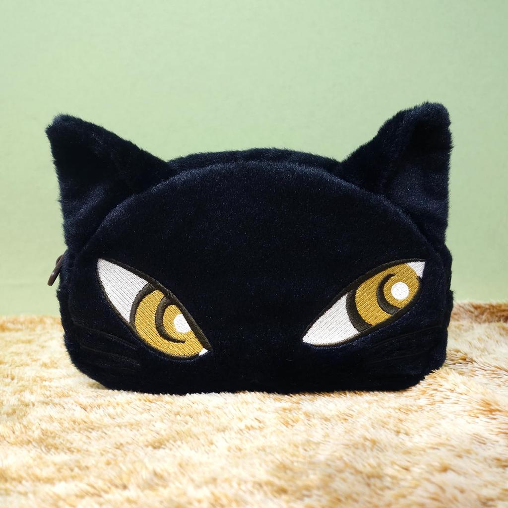 Naitou Design Dayan the Cat Baby Dayan Reversible Pouch, Dimensions: Approx. 16.5cm H X 22cm W X 5cm D